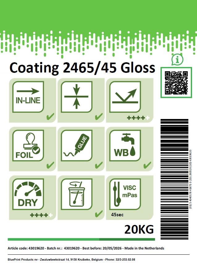 Coating 2465/45 Gloss | DruckChemie